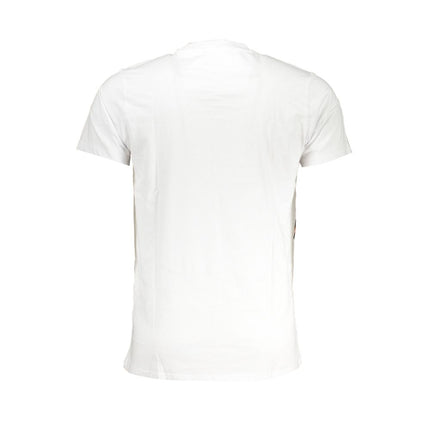 Wit katoenen t-shirt