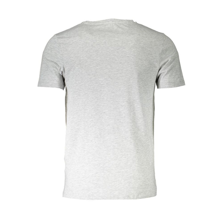 T-shirt di cotone grigio