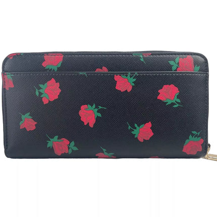 Madison Rose Leather Large Continental Wallet