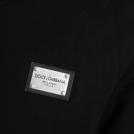 Chaqueta de bombardero de logotipo con capucha de algodón negro