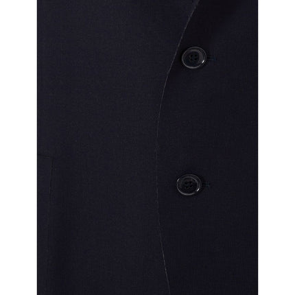 Elegant Blue Cotton Lardini Jacket