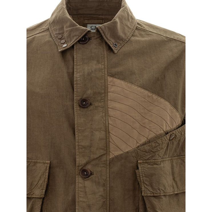 Veste polyamide beige chic pour hommes