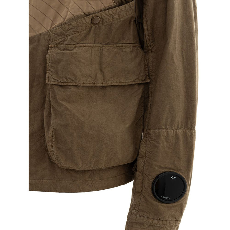 Veste polyamide beige chic pour hommes