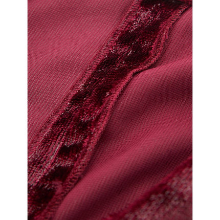 Élégant robe en polyester Bordeaux par Lardini