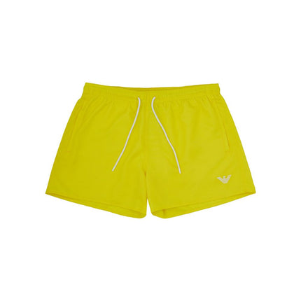 Shorts de baño amarillos para hombre