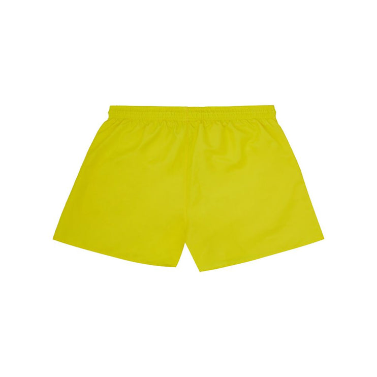 Shorts de baño amarillos para hombre