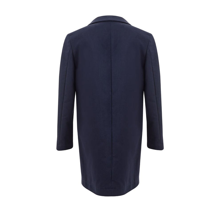 Lardini Cotton Elegance: Chaqueta Azul Chic