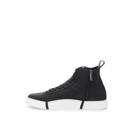 Elegante suede sneakers in chic zwart