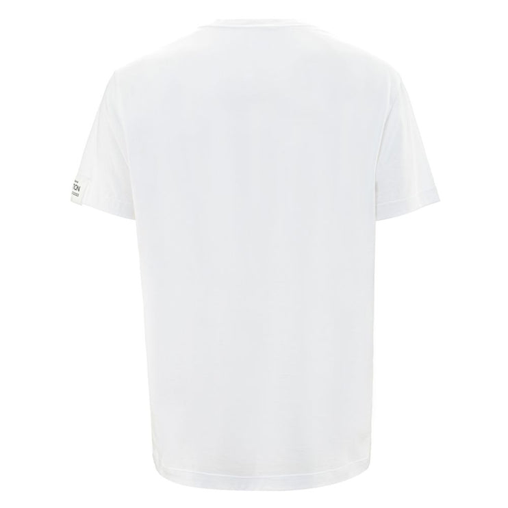 T-shirt di cotone bianco