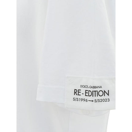 T-shirt di cotone bianco