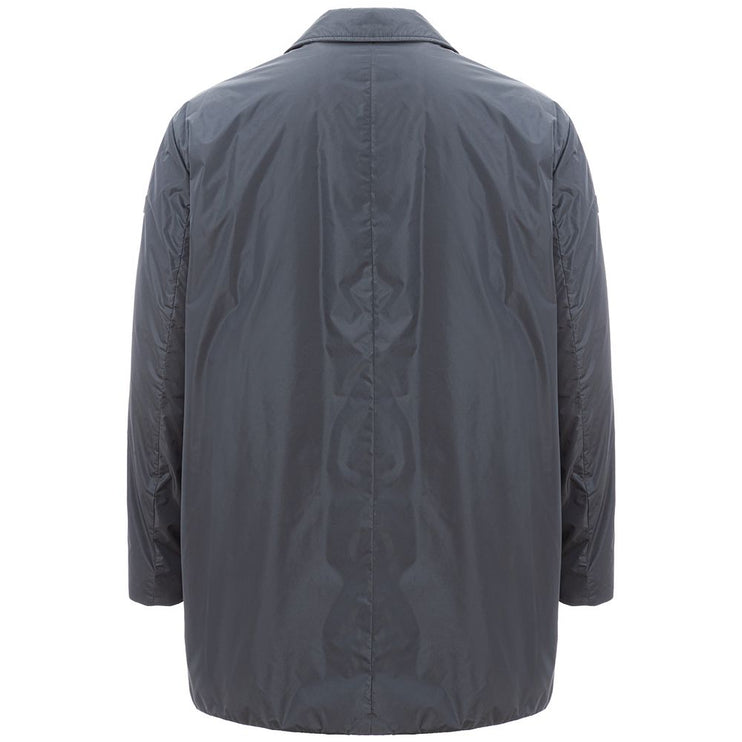 Veste pour hommes en polyamide gris élégant