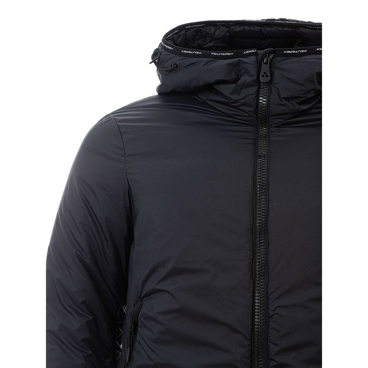 Veste en polyamide noir chic pour hommes