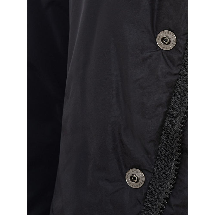 Veste en polyamide noir élégant pour hommes