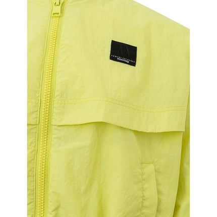 Veste en polyamide jaune chic pour femmes