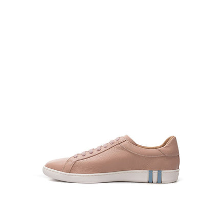 Elegante roze lederen sneakers