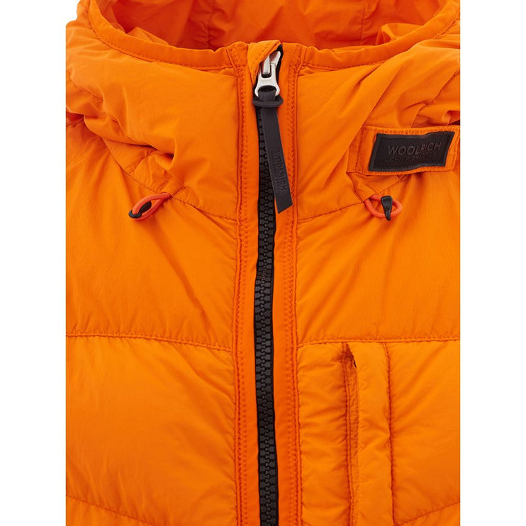 Veste en polyamide orange exquise