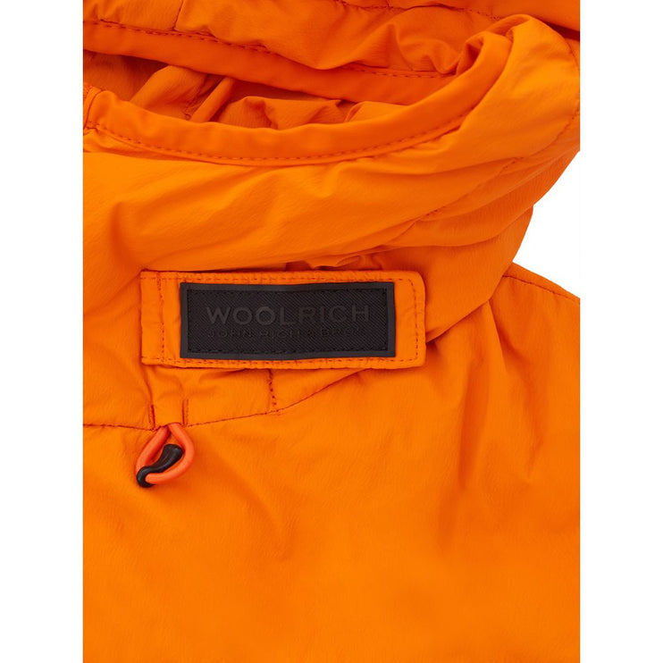 Veste en polyamide orange exquise