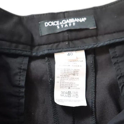 Pantaloni pantaloni conici in vita alta