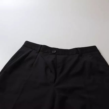 Pantaloni pantaloni conici in vita alta