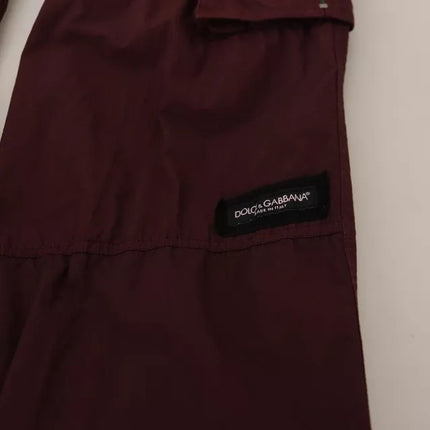 Bordeaux Cargo Jogger Trouser katoenen broek