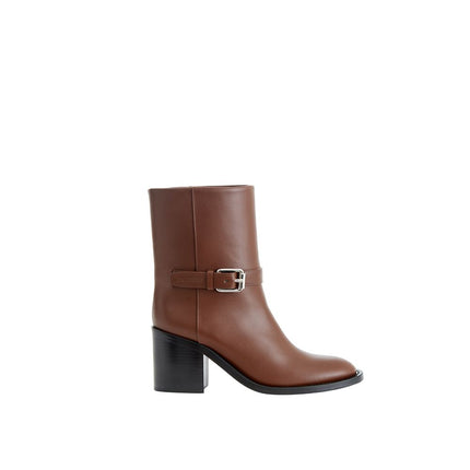 Boot en cuir marron