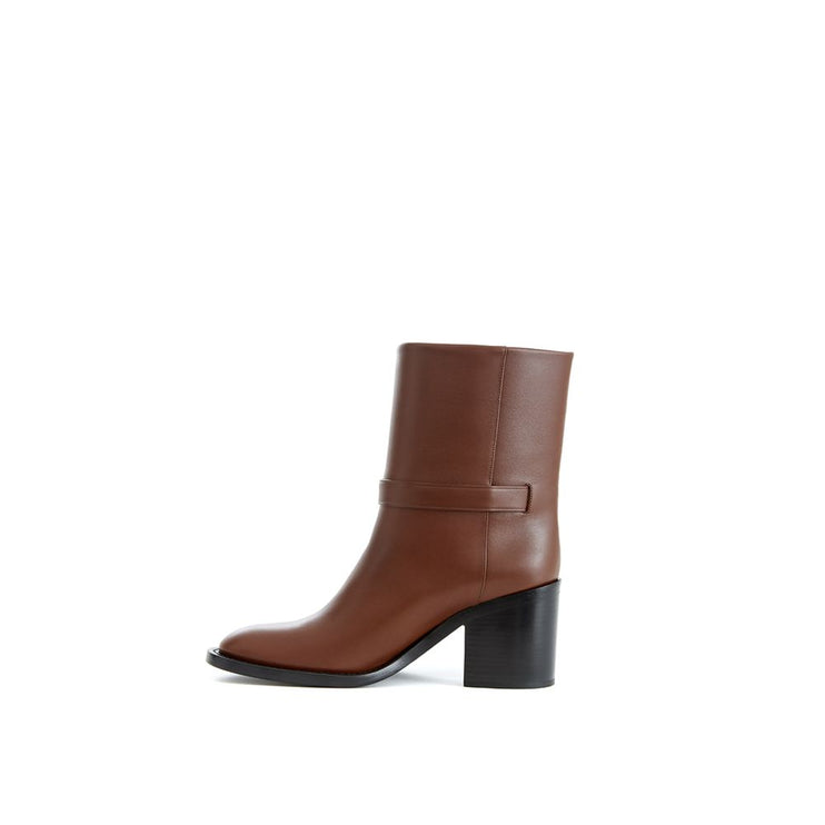 Boot en cuir marron