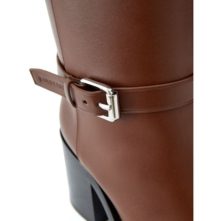 Boot en cuir marron