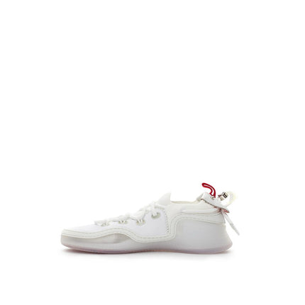 Sneaker in pelle bianca