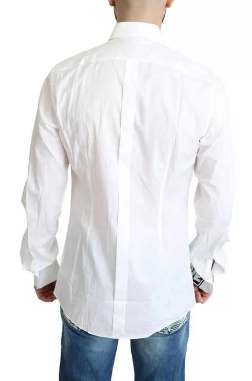 Camisa de oro formal