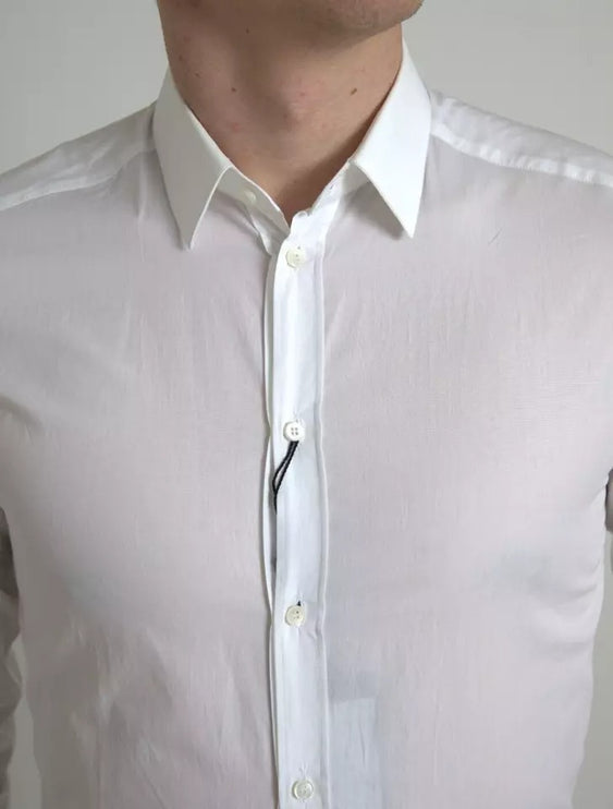 Vestido de esmoquin de algodón formal blanco camisa dorada