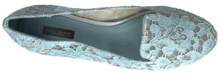 Chaussages à mo Lif de dentelle floral bleu chaussures