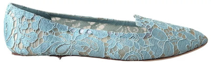 Chaussages à mo Lif de dentelle floral bleu chaussures