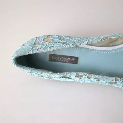 Chaussages à mo Lif de dentelle floral bleu chaussures