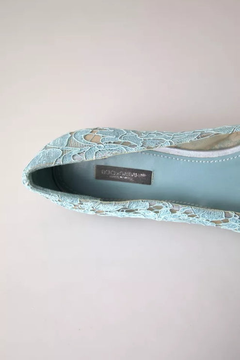 Chaussages à mo Lif de dentelle floral bleu chaussures