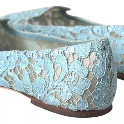 Chaussages à mo Lif de dentelle floral bleu chaussures