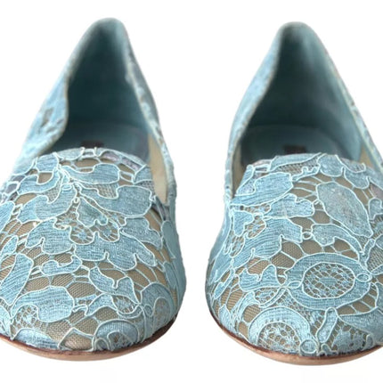 Chaussages à mo Lif de dentelle floral bleu chaussures