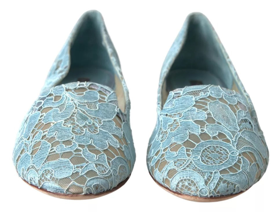 Chaussages à mo Lif de dentelle floral bleu chaussures