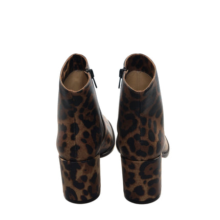 Adoxa 70 Brown Leopard Print High Heel Boot