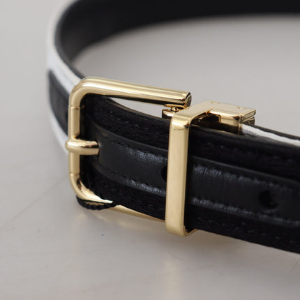 Blanc Black Patchwork Gold Metal Bordle Bordle