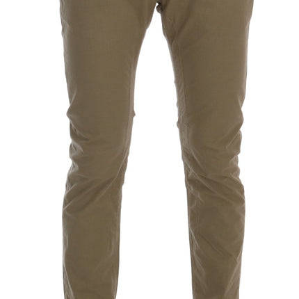 Beige Slim Fit Chino per stile sofisticato