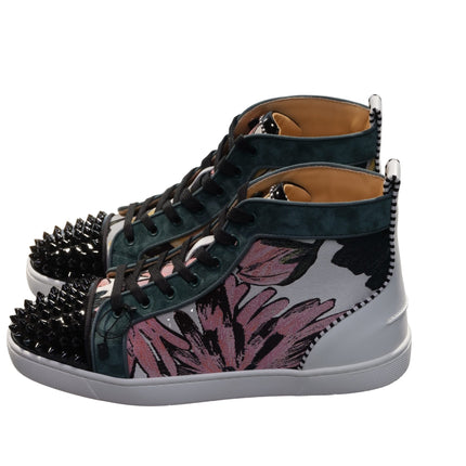 Louis Spikes Orlato in tessuto stampato piatto Sneaker