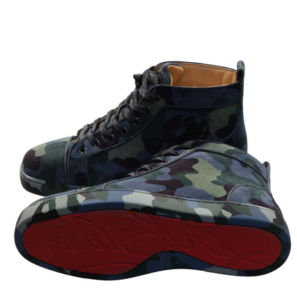 Louis Orlato Flat Camuflage High Top Sneakers