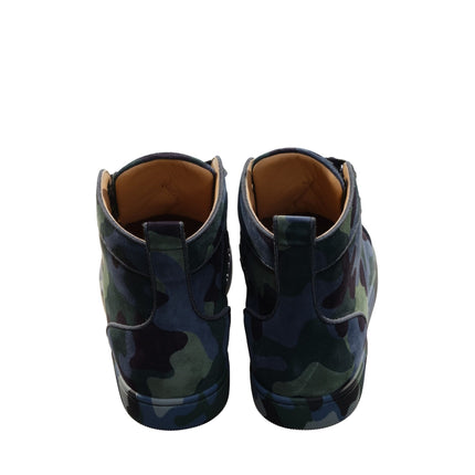 Louis Orlato Flat Camuflage High Top Sneakers