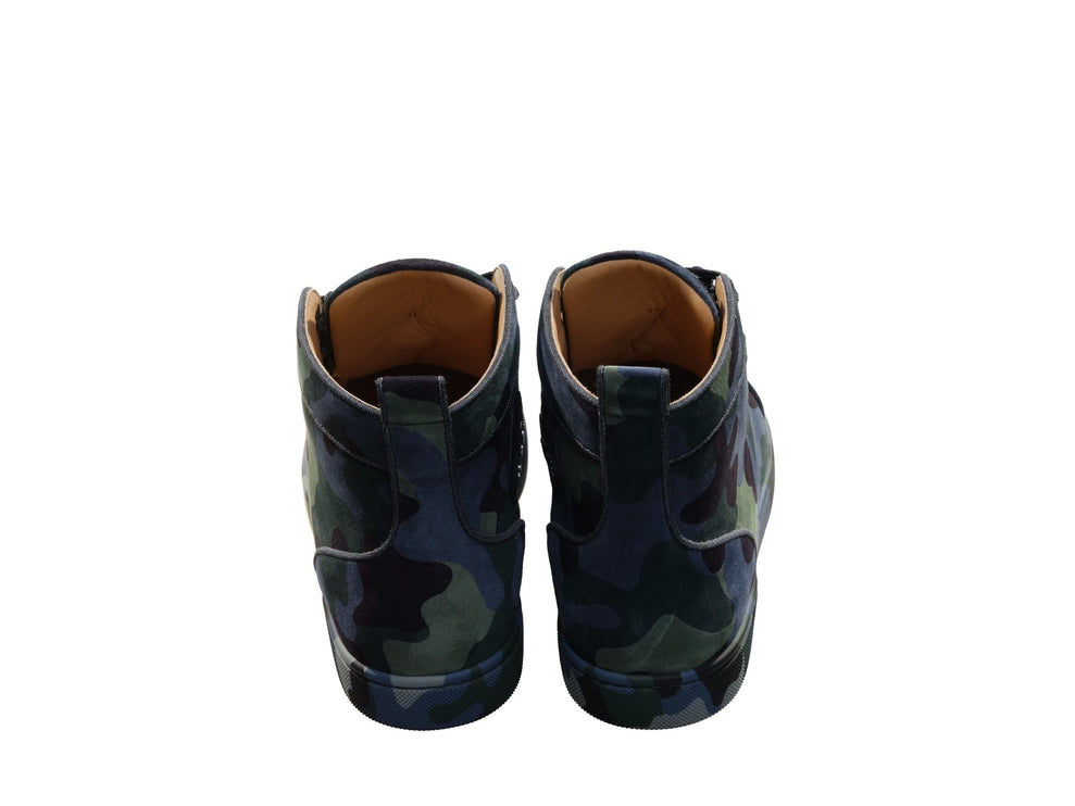 Louis Orlato Flat Camuflage High Top Sneakers