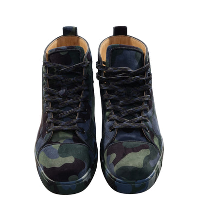 Louis Orlato Flat Camuflage High Top Sneakers