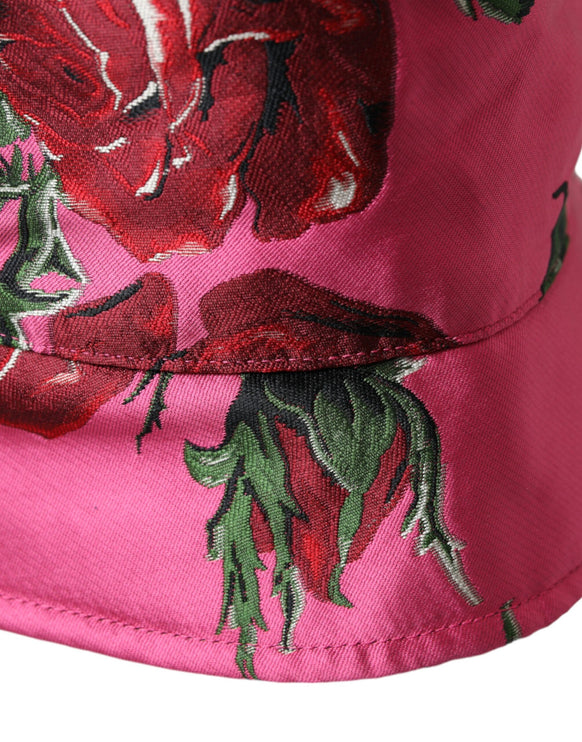 Capo floreale rosa Cappello di cotone Cappello uomini