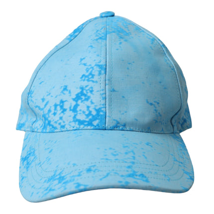 Cappello da baseball a colore azzurro