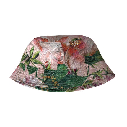 Multicolore Florel Jacquard Bucket Hat Men