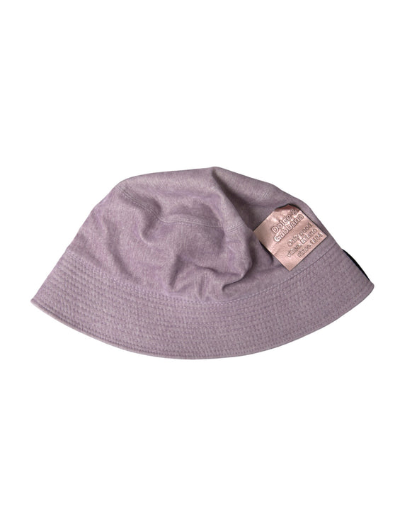 Cappello a secchio in tela di nylon marrone chiaro