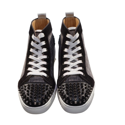 Lou Spikes Orlato Flat Contrast y zapatillas de zapatillas altas con tachuelas